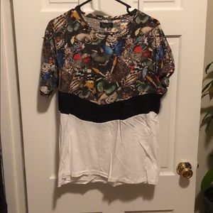 Zara Men’s butterfly T-shirt